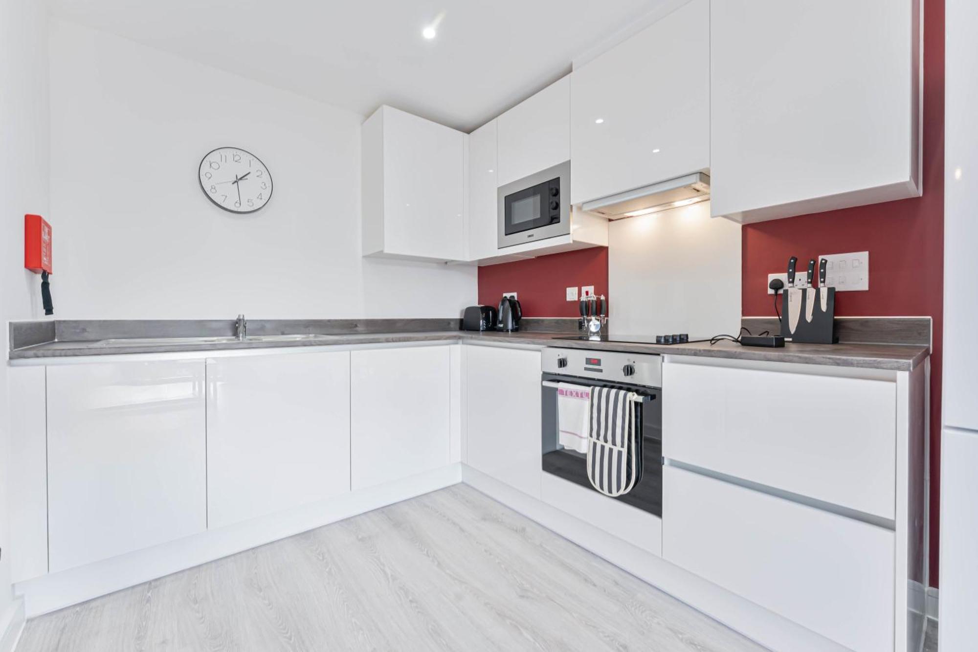 Stayzeni, Hardwick House Derby Smart 1 Bed Flat Exterior foto