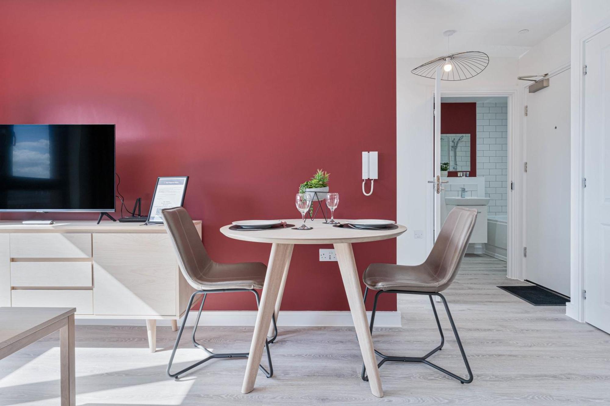 Stayzeni, Hardwick House Derby Smart 1 Bed Flat Exterior foto